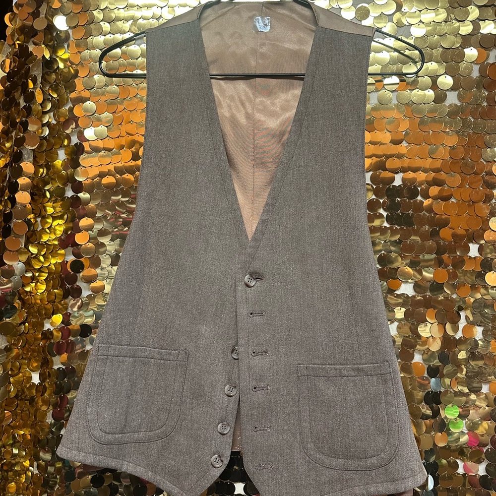 Paul Stuart Brown Vest